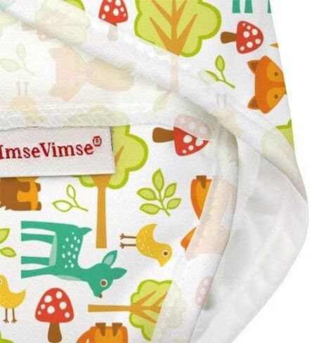 Organic All in One Reusable Cloth Diaper (Circus, L (24-35 lbs)) in Saudi Arabia