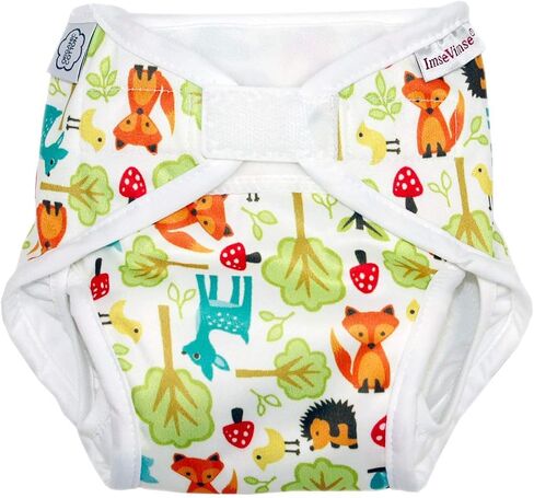 Organic All in One Reusable Cloth Diaper (Circus, L (24-35 lbs)) in Saudi Arabia