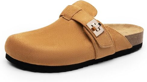 DREAM PAIRS Women's Flat Mules Pointed Toe Backless Loafer Shoes in Saudi Arabia