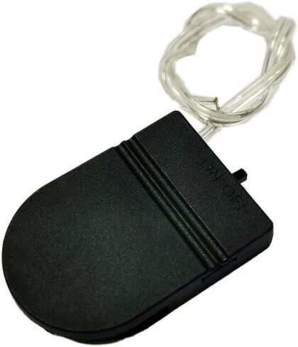 (Pack of 10 cr2032 Battery Holder Coin Cell Holder, CR2032 Battery Holder with Switch, 1 x 3V CR2032 Button Coin Cell Battery Holder with Leads On Off Switch - Black in Saudi Arabia