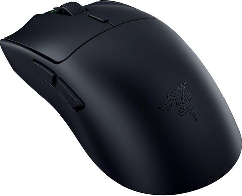 ماوس الألعاب اللاسلكي Razer Viper V3 HyperSpeed: تصميم خفيف الوزن 82 جم - مستشعر بصري 30K DPI - عمر بطارية يصل إلى 280 ساعة - مفاتيح ميكانيكية لاسلكية فائقة السرعة Gen-2-Classic أسود (متجدد) in Kuwait
