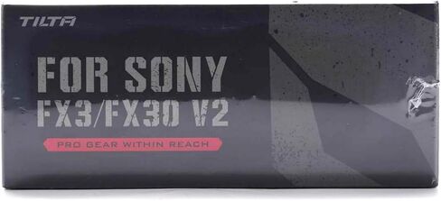 قفص كاميرا Tilta كامل متوافق مع Sony FX30 FX3، مع مشبك كابل HDMI ولوحة سريعة الفك وحذاء بارد وسكك ناتو 1/4"-20 3/8"-16 خيط مع دبابيس تحديد الموقع - رمادي تيتانيوم TA-T16-FCC-TG in Saudi Arabia