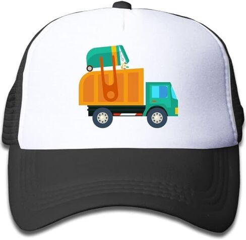 Adjustable Boy and Girls Mesh Baseball Caps Kids Truckers Hats Toddler Snapback Hat Children Sun Protection Hat in Saudi Arabia