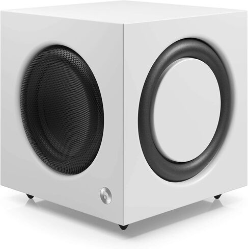 Audio Pro SW-10 Powered Subwoofer Speaker | 8" Woofer, 33-120 Hz, 200W Subwoofer Amplifier, Powered Bass Speaker for Home Theater Audio & Surround Sound System | RCA Cable Input | Black in Saudi Arabia