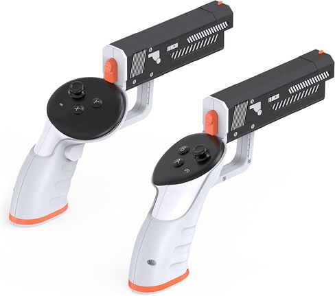 Weighted VR Handle Grip for Oculus Quest 3, VR Controller Adater Compatible with Meta Quest 3, ABS & Aluminum, Precision Angle & Keep Tracking Enhance FPS VR Game Reality Experience in Kuwait