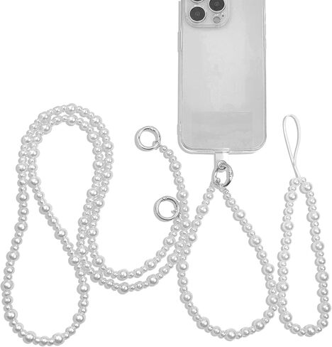 Cell Phone Lanyard Wrist Strap Universal Phone Straps Hands-Free Phone Chain Neck Strap for Keys Phone Case in Saudi Arabia