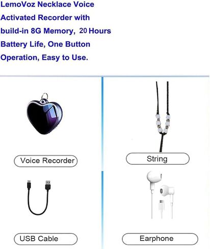 Digital Voice Recorder Mini Voice Activated Recorder Small Audio Recorder Rechargeable Dictaphone for Lectures,Meetings,Interviews in Saudi Arabia