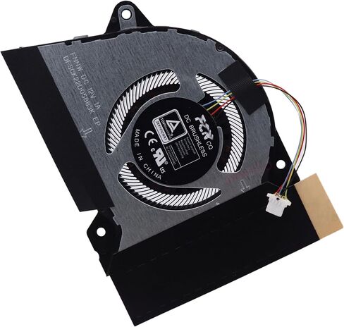 Deal4GO CPU & GPU Graphics Cooling Fan Set Replacement for ASUS Zephyrus G14 GA401 GA401QEC-K2064T GA401QM GA401QH GA401QC GA401QE GA401IHR, Black in Saudi Arabia
