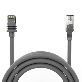 CHGRNLF Starlink Mini Cable 5M/ 16FT Starlink Ethernet Cable Extension for Starlink Mini, Star Link Mini Cable Accessories Waterproof Portable Grey