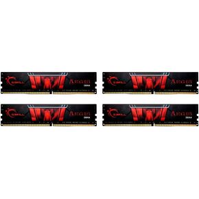 G.SKILL AEGIS Series (Intel XMP) DDR4 RAM 32GB (4x8GB) 3200MT/s CL16-18-18-38 1.35V Desktop Computer Memory UDIMM (F4-3200C16Q-32GIS)