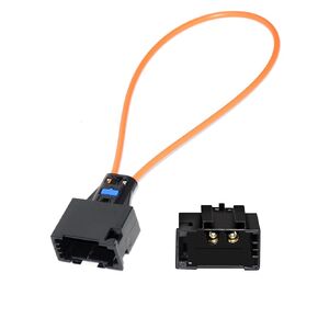 2Pack Fiber Optic Loop Optic Loop Bypass MOST Optical Male and Female Fiber Optic Bypass Loop Adapter Universal Audio and Radio Compatible with Mercedes Benz BMW Audi VW Diagnostic Tool