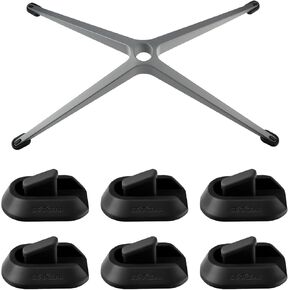 Starlink Dish Stand Pads Fit for Standard Actuated Gen 2, Anti-Slip Silicone Starlink Protective Foot Pads Mount Starlink Accessories (6 Pack)