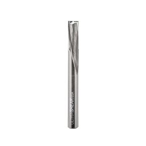 Solid Carbide Router Bits, 7/32" CD, 1/4" SH, 3/4" CL, Down Cut, USA Made Spiral Bit for CNC, Hand & Table Routers US27218D