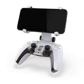OSTENT Adjustable Convenient Mobile Phone Bracket Handle Clamp Holder Stand Mount Clip for Sony PS5 DualSense Wireless Controller