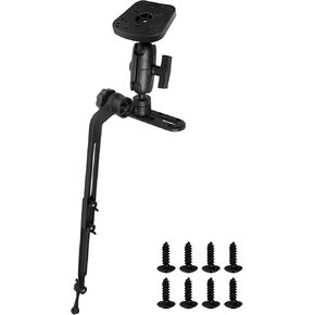 Kayak Fish Finder Mount,Marine Kayak Transducer Mounting Arm with 1.5" Ball Base Mounting Plate, Kayak Boat Marine Electronic Mount for Fish Finder&Transducer Compatible with Scotty, Garmin, Lowrance