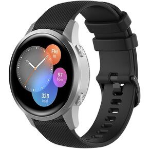 أحزمة بديلة 22 مم متوافقة مع Garmin vivoactive 4/ Garmin Forerunner 255/ Garmin Forerunner 255 music/Garmin venu 2/ Garmin Forerunner 265 سوار ساعة للرجال والنساء