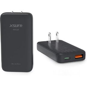Flat 45W USB C Charger, Slim Wall Charger, Super Fast Charger with PPS, Folding Fast Charger with Dual Ports for Traveling, 45W PD Fast Charging for Laptops, Tablets, Phones in Saudi Arabia