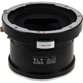 Fotodiox Pro TLT ROKR - Tilt/Shift Lens Mount Adapter Compatible with Hasselblad V-Mount SLR Lenses to Hasselblad XCD Mount Mirrorless Digital Camera Systems