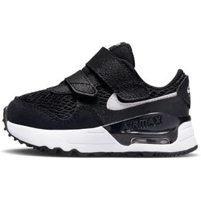 Nike Air Max SYSTM Baby/Toddler Shoes (DQ0286-001,Black/White-Wolf Grey) Size 5