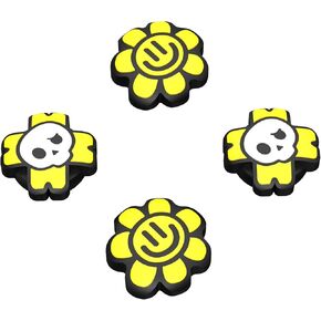 PlayVital Joystick Caps for Nintendo Switch, Thumbstick Caps for Switch Lite, Analog Cover for Switch OLED Joycon Thumb Grip Caps for Switch & Switch Lite & Switch OLED - Happy & Gloomy Style A