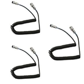5 Pin Mic Extension Cable Male to Female Compatible with Cobra Uniden CB HAM Radio 3Pack