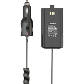 MD-760 Two Way Radio Battery Eliminator Car Charger Cord 7.4V 2200mAh LB-75L for DR-1801UV GD-77 Walkie Talkie Accessories