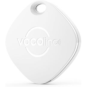 VOCOlinc Key Finder, Luggage Tracker Tag Item Locator Compatible with Find My (iOS only), Bluetooth Tracker for Keys,Luggage,Wallet, Bags, Suitcase and More, Replaceable Battery, IP65 Waterproof