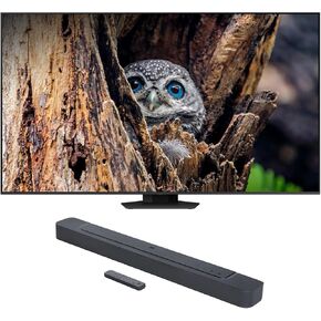 SAMSUNG QN50Q80DAFXZA 50 Inch QLED 4K Quantum HDR Plus Smart TV with a JBL BAR-300 5.0ch Soundbar with MultiBeam Sound and Dolby Atmos (2024)