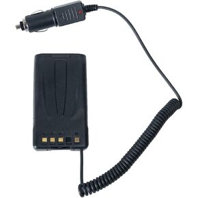 Caroo KNB-25 KNB-26 KNB-25A KNB-26N Battery Eliminator Car Charger for Kenwood TK-2140 TK-3140 TK-2148 TK-3148 TK-2160 TK-3160 TK-2168 TK-3168 TK-2170 TK-3170 Walkie Talkie 2 Way Radio,7.2V 1200mAh