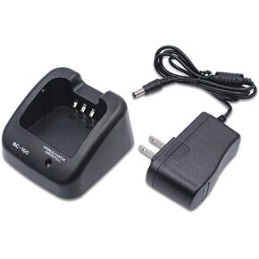 BC-160 Charger Compatible for ICOM Radio IC-A14 IC-F14 IC-F24 IC-F33GS IC-F33GT IC-F3011 IC-F3161 IC-F4011 IC-F4161 BP-232N BP-232H (NOT Fit for ICOM IC-A16 Radio)