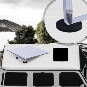 Starlink Gen 3 Strong Magnet Mount Kit, Starlink Gen3 Roof Mount Magnetic Base. Starlink V3 Internet Satellite Kit for RV Mount Iron Roof Mount, 50 lbs per Round Magnet Pull (Diameter 2.6in)