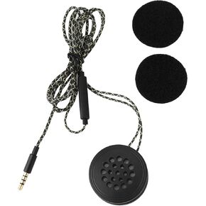 Motorcycle Helmet Headset, High Fidelity Helmet Speaker Headphone Speakers Motorcycle Helmet Outdoor Wired Headphones Hands Calling for 3.5 Interface Audio Equipment