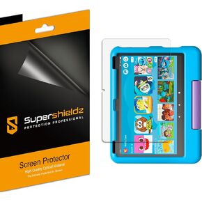 Supershieldz (3 Pack) Designed for All-New Fire HD 10 Kids and Fire HD 10 Kids Pro Tablet 10.1 inch (13th Generation, 2023 Release) Screen Protector, High Definition Clear Shield (PET)