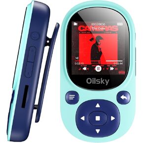 مشغل MP3 سعة 64 جيجابايت مع بلوتوث 5.0، مشغل موسيقى هاي فاي محمول مع مشبك، مشغل MP3 رياضي خفيف الوزن للغاية مع سماعة رأس سلكية، راديو FM، بطاقة Micro SD قابلة للتوسيع حتى 128 جيجابايت... in Kuwait