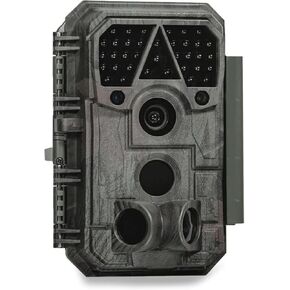 P70 Trail Camera, 64MP 1296p, No-Glow IR Night Vision, Motion Activated, Waterproof, Game Camera