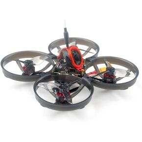 Happymodel Mobula8 1-2S 85mm Micro FPV Whoop Drone with X12 Series Flight Controller ExpressLRS Receiver Ultra Light Racing Drone with Camera(ELRS V3.0)