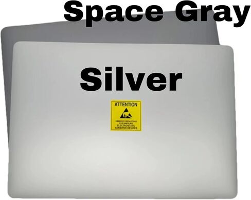 شاشة عرض LCD جديدة A1990 لجهاز Macbook Pro 2018 2019 مقاس 15 بوصة، مجموعة كاملة بديلة EMC 3215 3359 فضي/رمادي (رمادي فضائي) in Kuwait