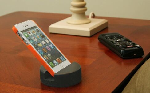 The Original Indestructible Hockey Puck Cell Phone Stand - The Best Universal Smartphone Stand. Compatible for All iPhone/Samsung/Google/LG Smartphones. Made from a Real Hockey Puck (1 Pack) in Saudi Arabia
