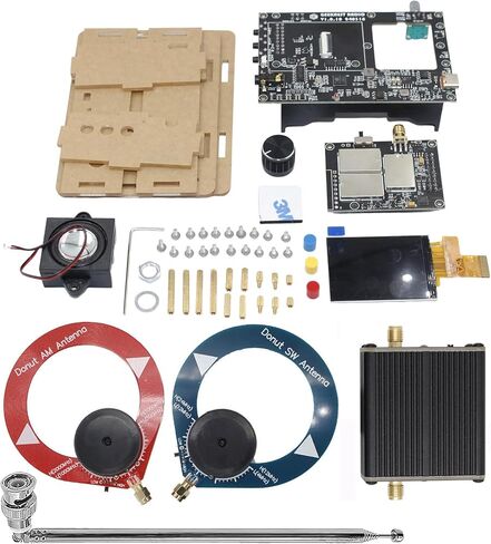 DIY Radio Kit Portable Shortwave Radio Receiver FM AM MW SW Air SSB LSB USB Full Band Radio Receiver for Hams with AM/SW Donut Antenna & Hi-Z Amplifier for Adults Student STEM Education in Saudi Arabia