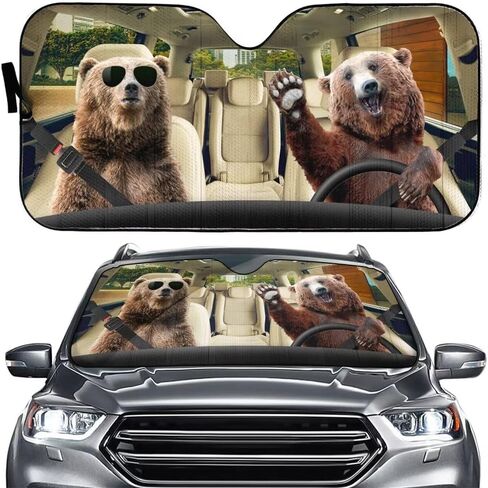 Personalized Beer Car Windshield Sun Shade Auto Sunshade for Car Truck SUV-Blocks Rays Sun Heat Reflector Auto Front Window Windshield -Keeps Your Vehicle Cool (57 x 27.5 Inches) in Saudi Arabia
