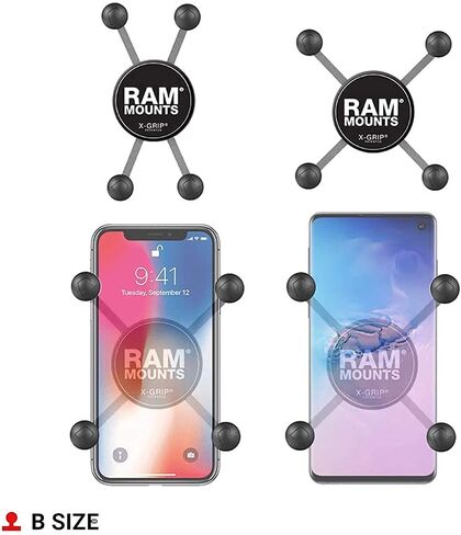 RAM Mounts X-Grip Universal Phone Holder with Ball RAM-HOL-UN7BU with B Size 1" Ball in Kuwait