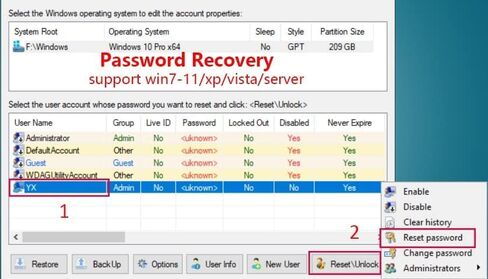 64 جيجابايت - برنامج تشغيل USB 3.0 قابل للتمهيد لنظام التشغيل Windows 10 و11، إعادة تعيين كلمة المرور، دعم UEFI والإرث، إعادة التثبيت/الاستعادة، استعادة البيانات، أداة إصلاح، جهاز كمبيوتر قديم متوافق in Kuwait