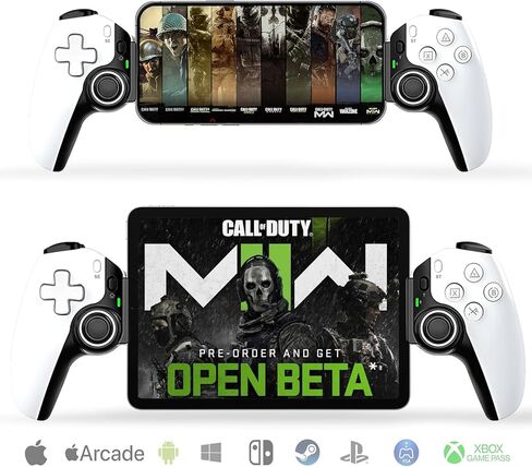 Phone Controller,Game Controller for Android/iOS, 6-Axis Gyro Sensor, Hall Triger and Effect Sensor, Back Clip, Support for Mobile Phone/iphone/Tablet/Switch/playstation,D9 Controller in Kuwait