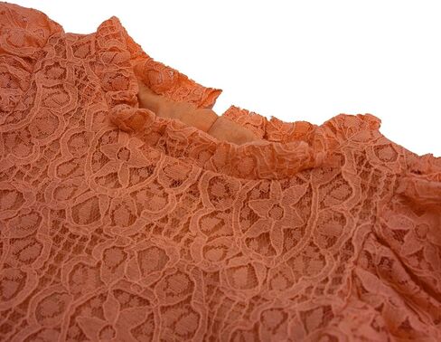 Toddler Girls Lace Dress Pom Pom Ruffle Sleeve Kids Party Birthday Princess Dresses for Age 12 Months-5 Years in Saudi Arabia