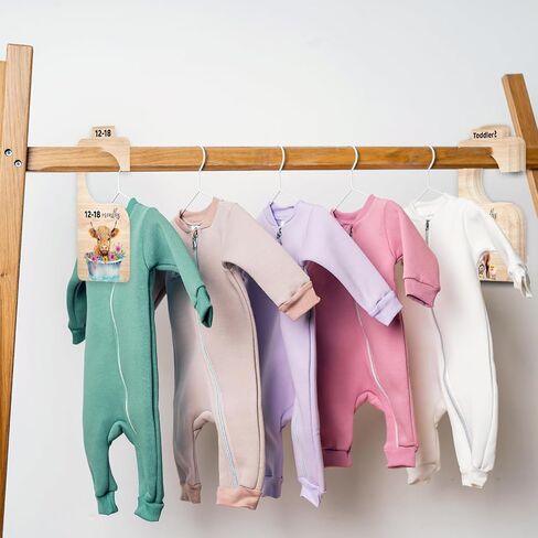 Highland Cow Baby Closet Organizer Dividers，Adorable Baby Clothes Dividers for Newborn Nursery Decor Stuff - Set of 8 from 0-24+Months in Saudi Arabia