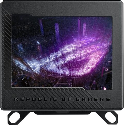 ASUS ROG RYUJIN III WB CPU Water Block-Intel LGA 1700, 1200, 115X, AMD Socket AM4, AM5 Asetek Copper Cold Plate Black, 178 Micro-Cooling, 3.5Inch Full Color LCD Display, Embedded VRM Fan, ROG Fittings in Kuwait