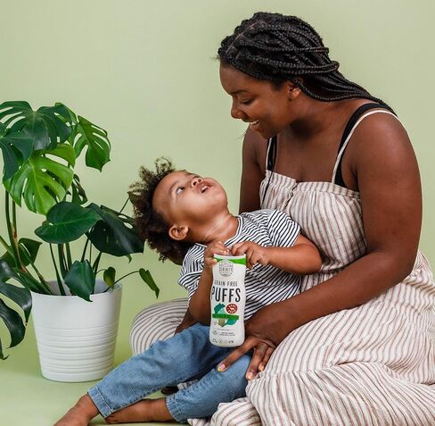 سيرينيتي للأطفال بعمر 6+ أشهر، وجبات خفيفة خالية من الحبوب للأطفال الصغار والرضع | خالي من السكر المضاف، خالي من الغلوتين والأرز، خالي من مسببات الحساسية | مصنوع من الكسافا العضوية والخضار والأعشاب | مجموعة متنوعة من مرق العظام | 6 عدد in Kuwait