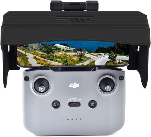 غطاء حماية من الشمس للهاتف الذكي مزود بجهاز تحكم عن بعد مغناطيسي قابل للطي لـ DJI Mavic 3 Mavic Air 2S/Mavic Air 2/Mavic Mini 2 متوافق مع هواتف 4.4-7.0 بوصة in Kuwait