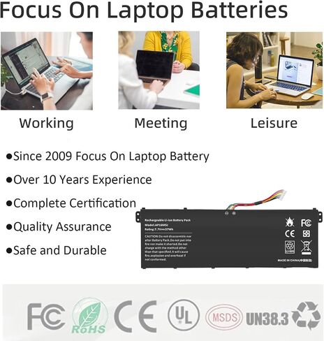 AP18C8K استبدال البطارية لـ Acer Aspire 5 A514-54 A514-54G A514-54-34JQ ، ASPIRE 7 A715-42G SWIFT 3 SF314-42 SF314-57 SF314-57G SF314-58 SF314-59 C933 in Saudi Arabia