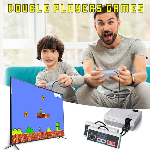 وحدة تحكم NES لإصدار NES Classic Mini Edition، وحدة تحكم NES الكلاسيكية السلكية لنظام نينتندو الترفيهي، قطعتان بديلتان من وحدة تحكم Nes Mini مع كابل طويل 10 أقدام in Kuwait